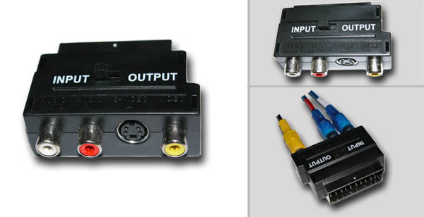 SCART Adapter for DVD Red and DVD Red PRO